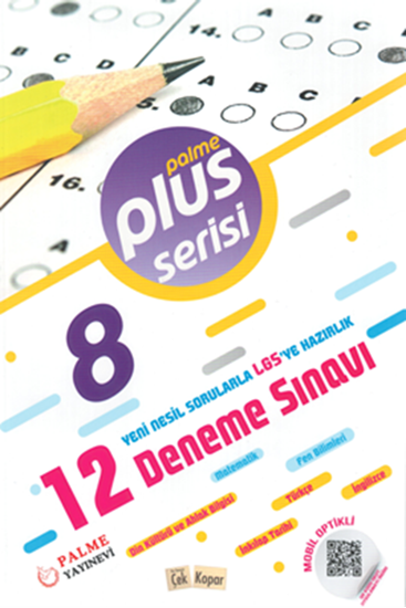 Plus Serisi 8. Sınıf 12 Deneme Sınavı kapak görseli